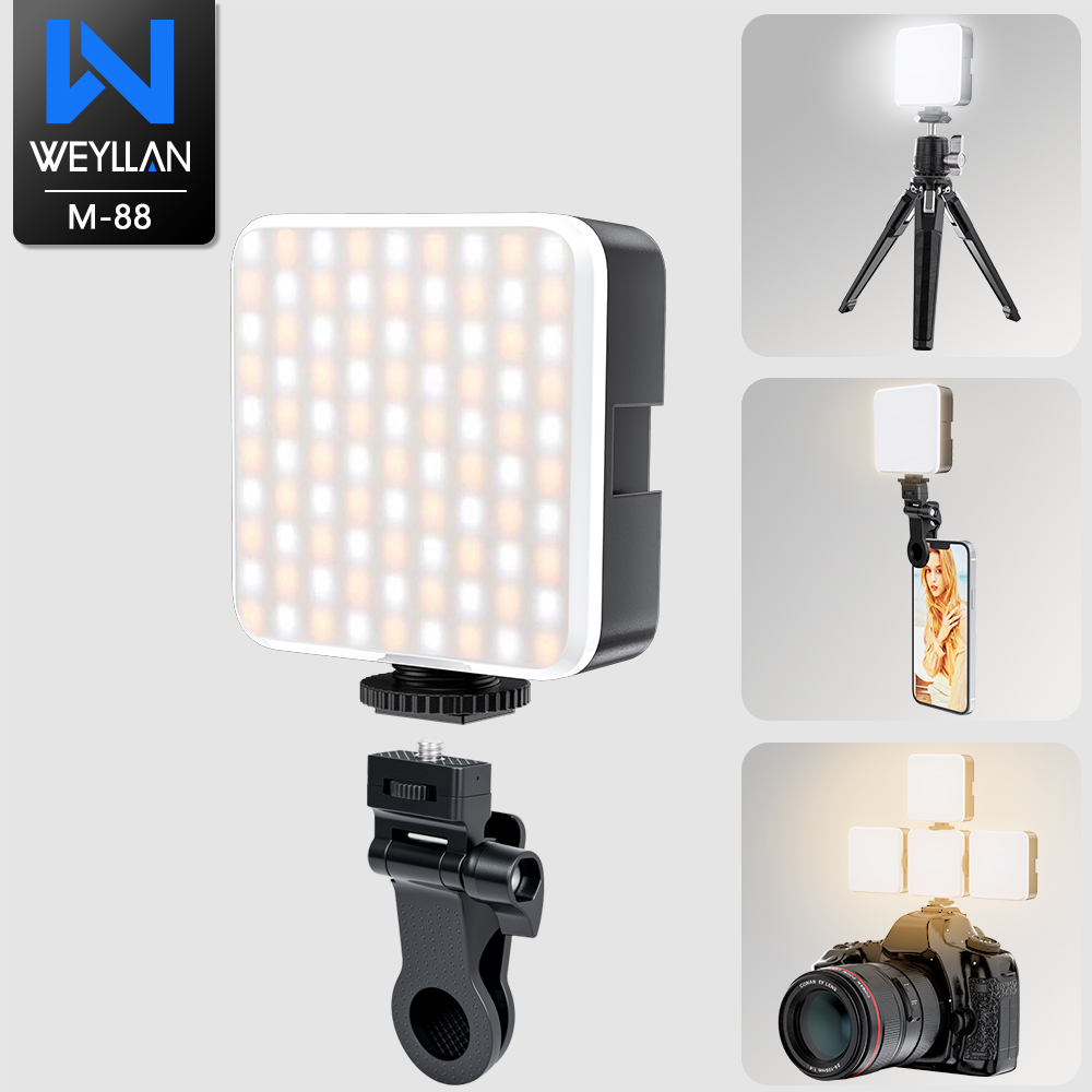 Photography Lighting Brand - WEYLLAN M-88 2000 mAh LED Video