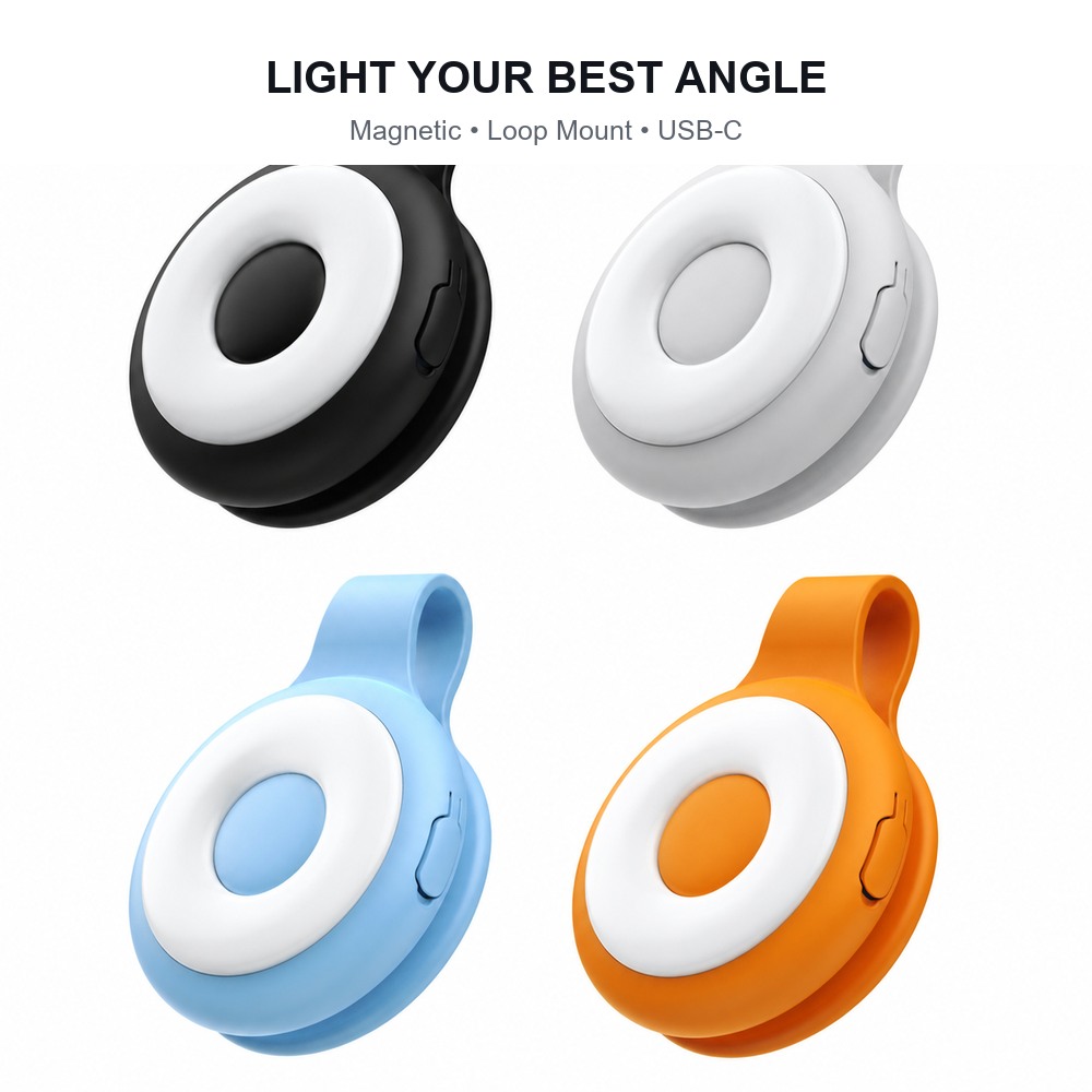 Photography Lighting Set - Taşınabilir LED Selfie Dolgu Işığı Manyetik