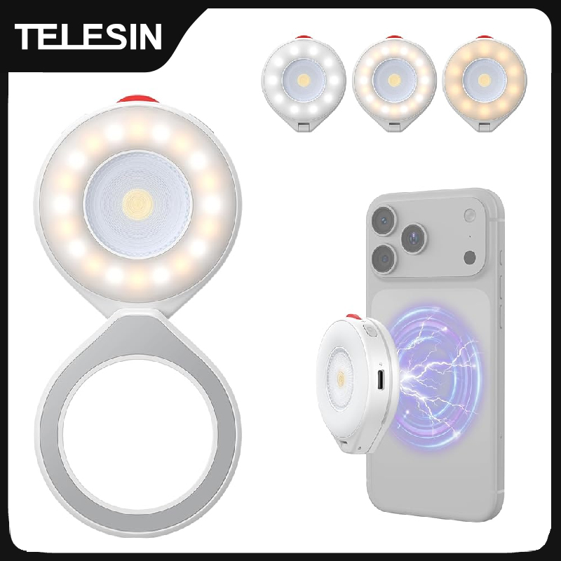 Photography Lighting Brand - TELESIN Manyetik Flaş ışığı Akıllı Telefon
