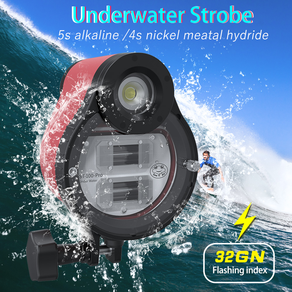 Photography Lighting Brand - Seafrogs ST-100 Pro Sualtı Fotoğrafçılığı Strobe