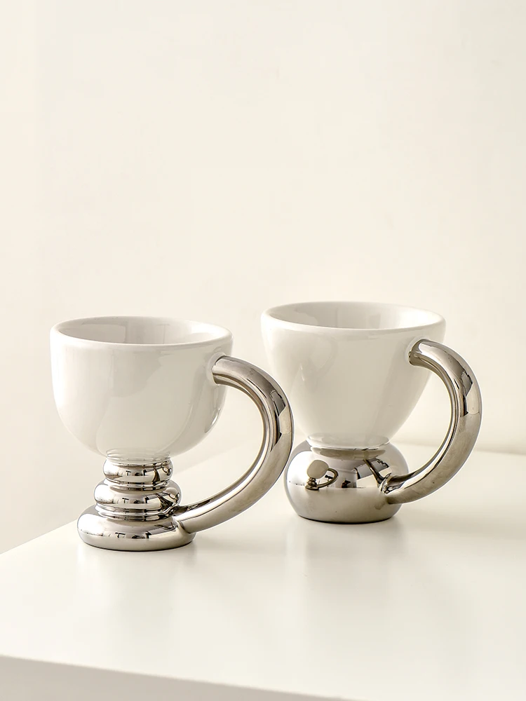 Photography Lighting Set - Ahunderjiaz-Seramik Kahve Kupası, Uzun Kupa, Ev