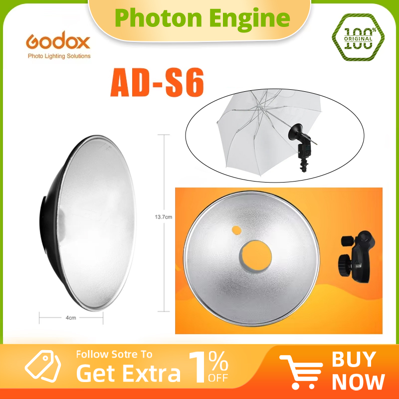 Beauty Dish 55Cm - Godox AD-S6 Witstro AD180 AD360 için