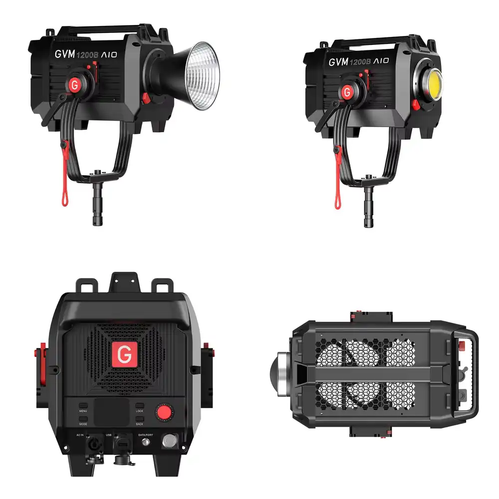 Photography And Lighting - GVM SD1200B AIO 1200W Fotoğrafçılık COB