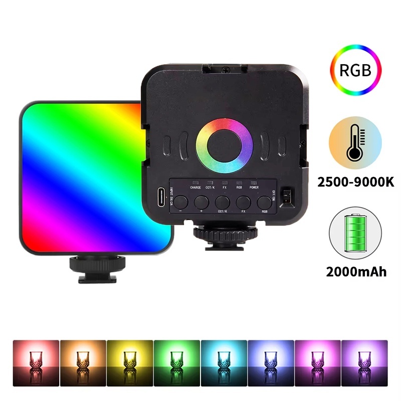 Photography Lighting Lamp - Taşınabilir Mini RGB Video Işığı Fotoğrafçılık