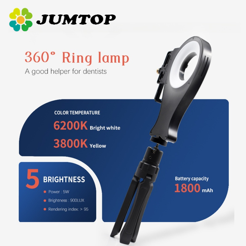 Photography Lighting Lamp - JUMTOP Taşınabilir Diş Fotoğrafçılığı Ağız Dolgu