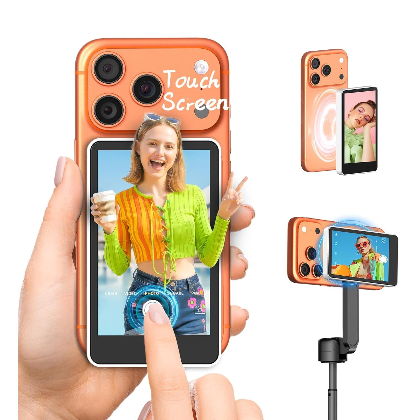 4 inç Selfie Monitörü Dokunmat - Photography Lighting Set incelemesi ve fiyatı
