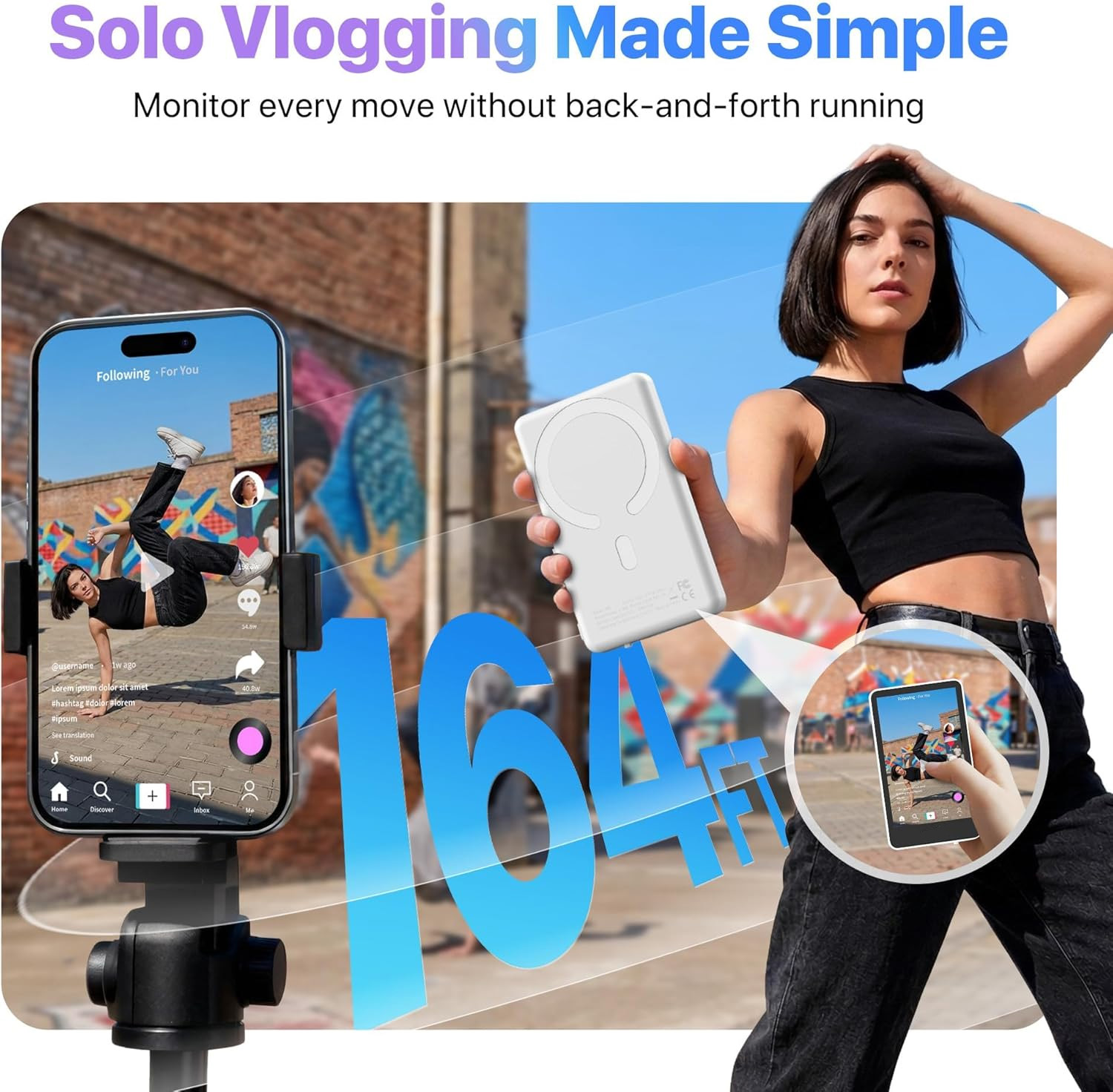 4 inç Selfie Monitörü Dokunmat - Photography Lighting Set incelemesi ve fiyatı