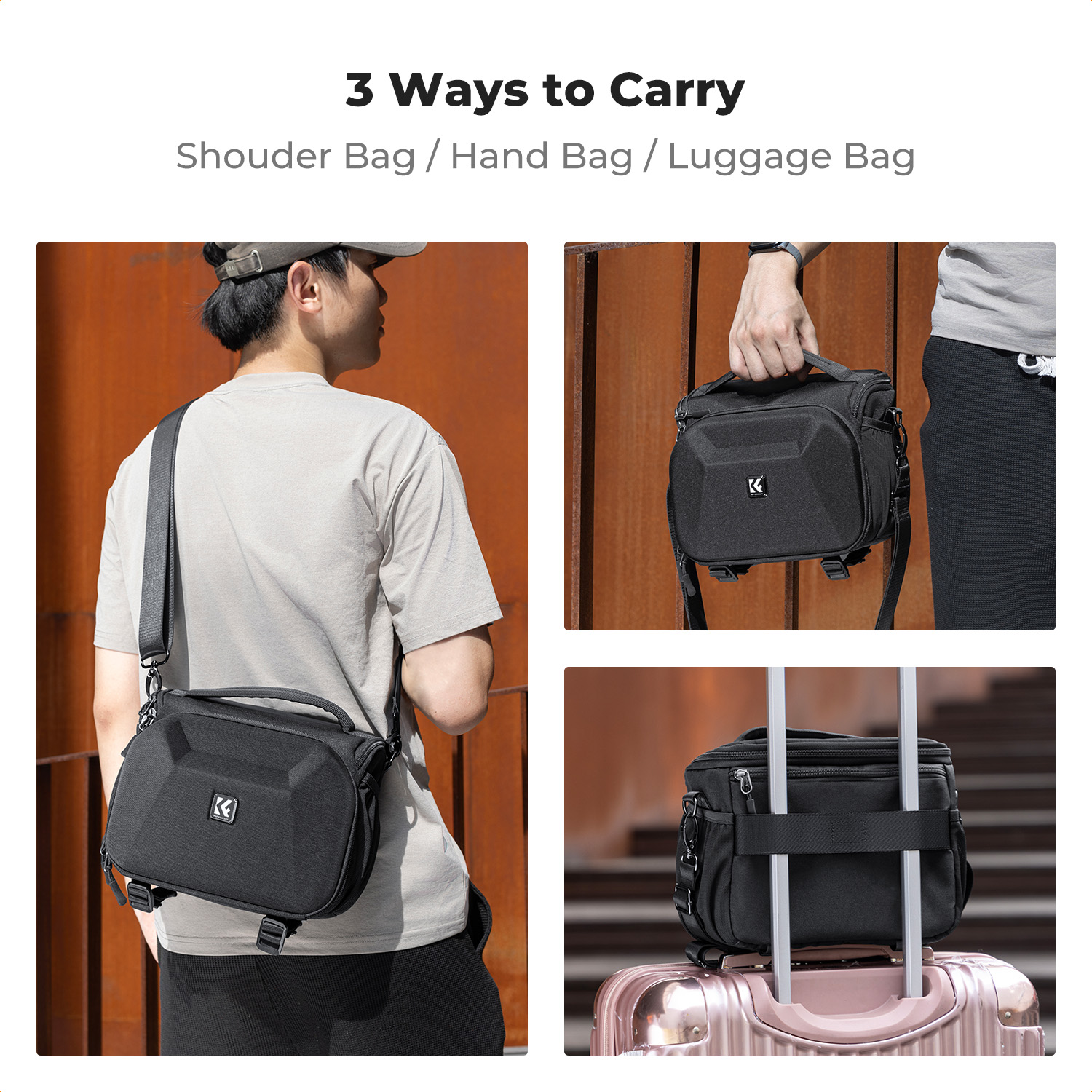 K&F CONCEPT Hafif Sağlam Kamer - Photography Lighting Equipment Bags incelemesi ve fiyatı