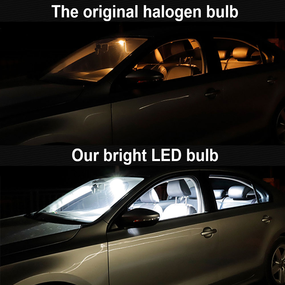 Araba LED iç ampul kiti Ford F - Interior Photography Lighting incelemesi ve fiyatı