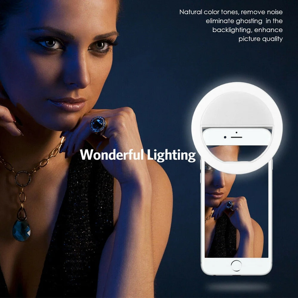 LED Selfie Dolgu Işığı USB Şar - Photography And Lighting incelemesi ve fiyatı
