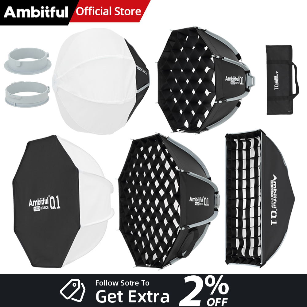 AMBITFUL Q1 Mini Bowens / GODO - Beauty Dish 55Cm incelemesi ve fiyatı