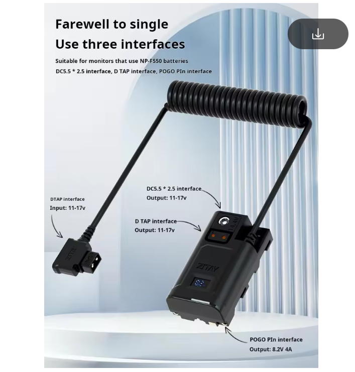 ZITAY D-TAP NP-F550 Kamera Kuk - Photography Lighting For Dummies incelemesi ve fiyatı