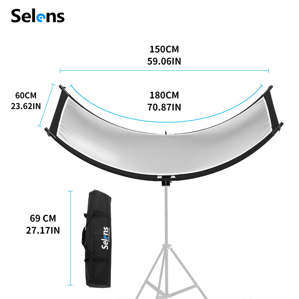 Selens Kavisli Işık Stüdyosu U - Beauty Dish 55Cm incelemesi ve fiyatı