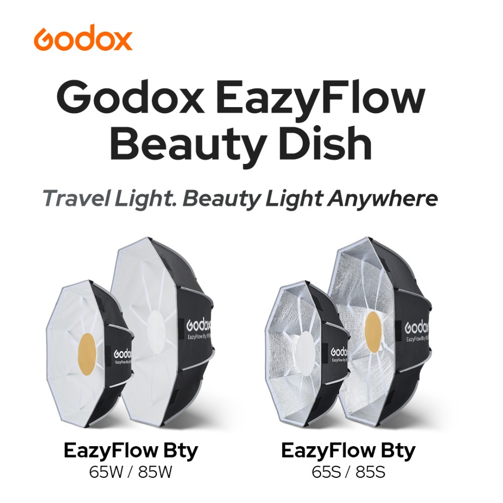 Godox EazyFlow Bty 65S/85S Kat - Beauty Dish 55Cm incelemesi ve fiyatı