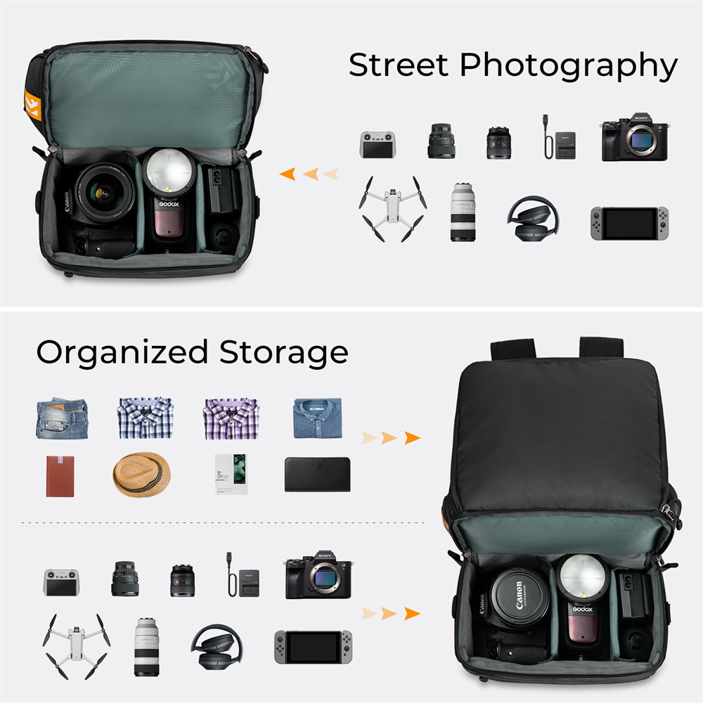 K&F CONCEPT 22L Kamera Sırt Ça - Photography Lighting Equipment Bags incelemesi ve fiyatı