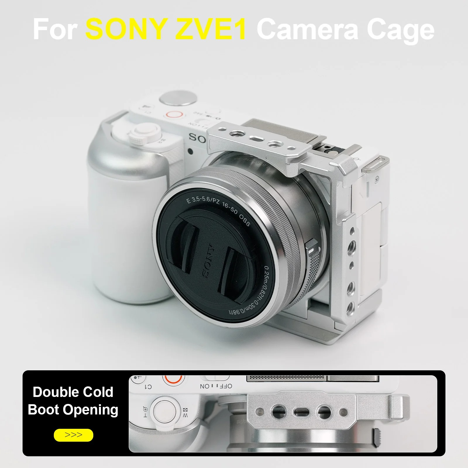 YANZUO ZV-E10 Kamera Kafesi Al - Sony Camera Zv-E10 incelemesi ve fiyatı
