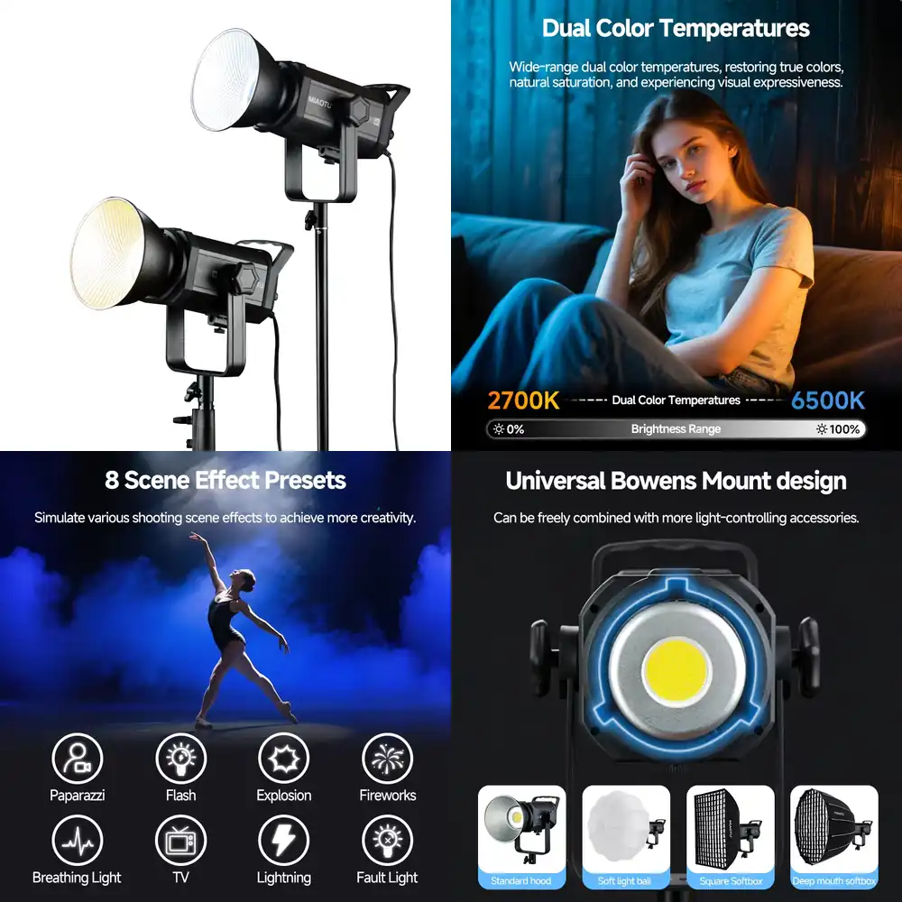 MiaoTu Yüksek Güçlü Fotoğrafçı - Photography Lighting Direction incelemesi ve fiyatı