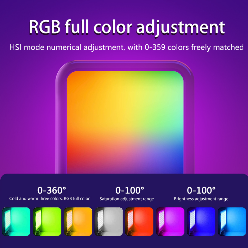 Taşınabilir Mini RGB Video Işı - Photography Lighting Lamp incelemesi ve fiyatı